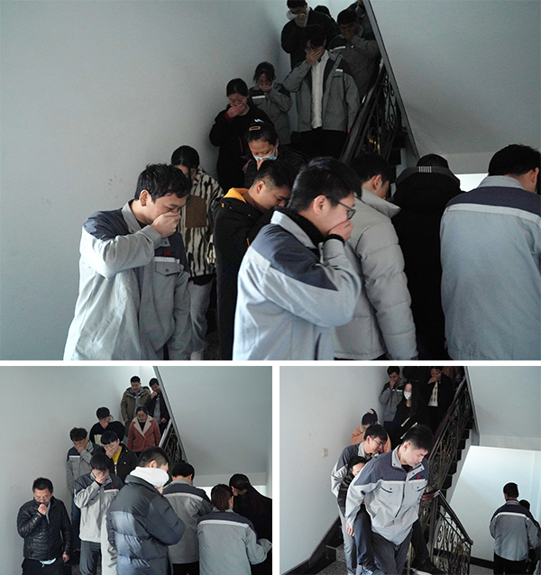 上海劍平動平衡機消防演習